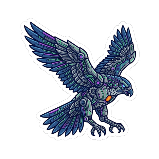 "Cyber Eagle" Sticker — Main