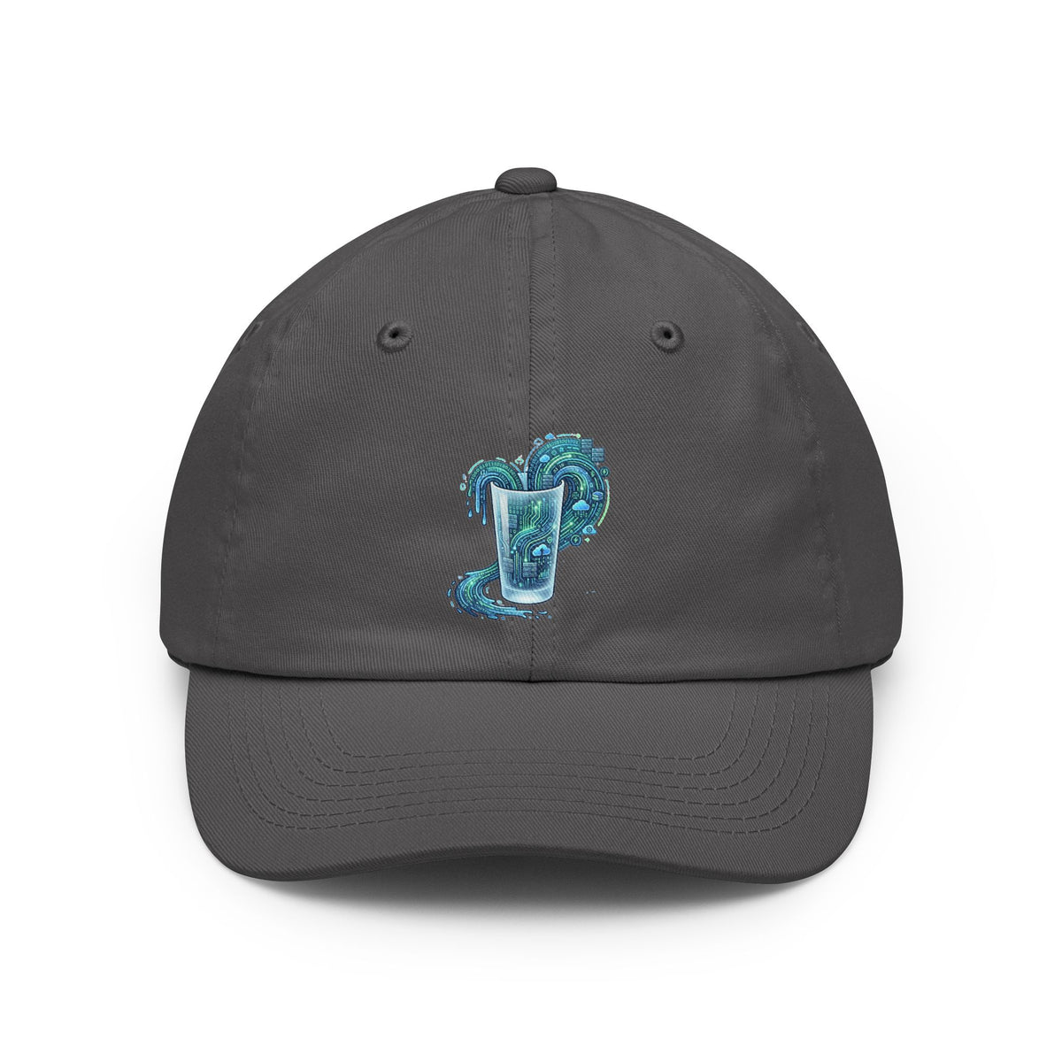 Color: Charcoal | Glass of Data Dad Hat