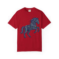 "Cyber Mustang" Unisex Garment-Dyed Tee