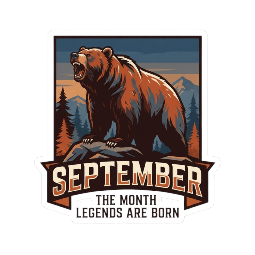 "September Legend" Sticker