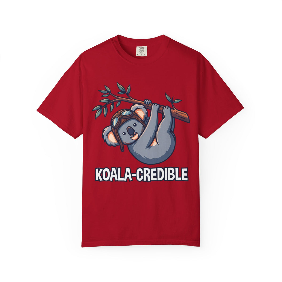 "Koala Credible" Unisex Garment-Dyed Tee