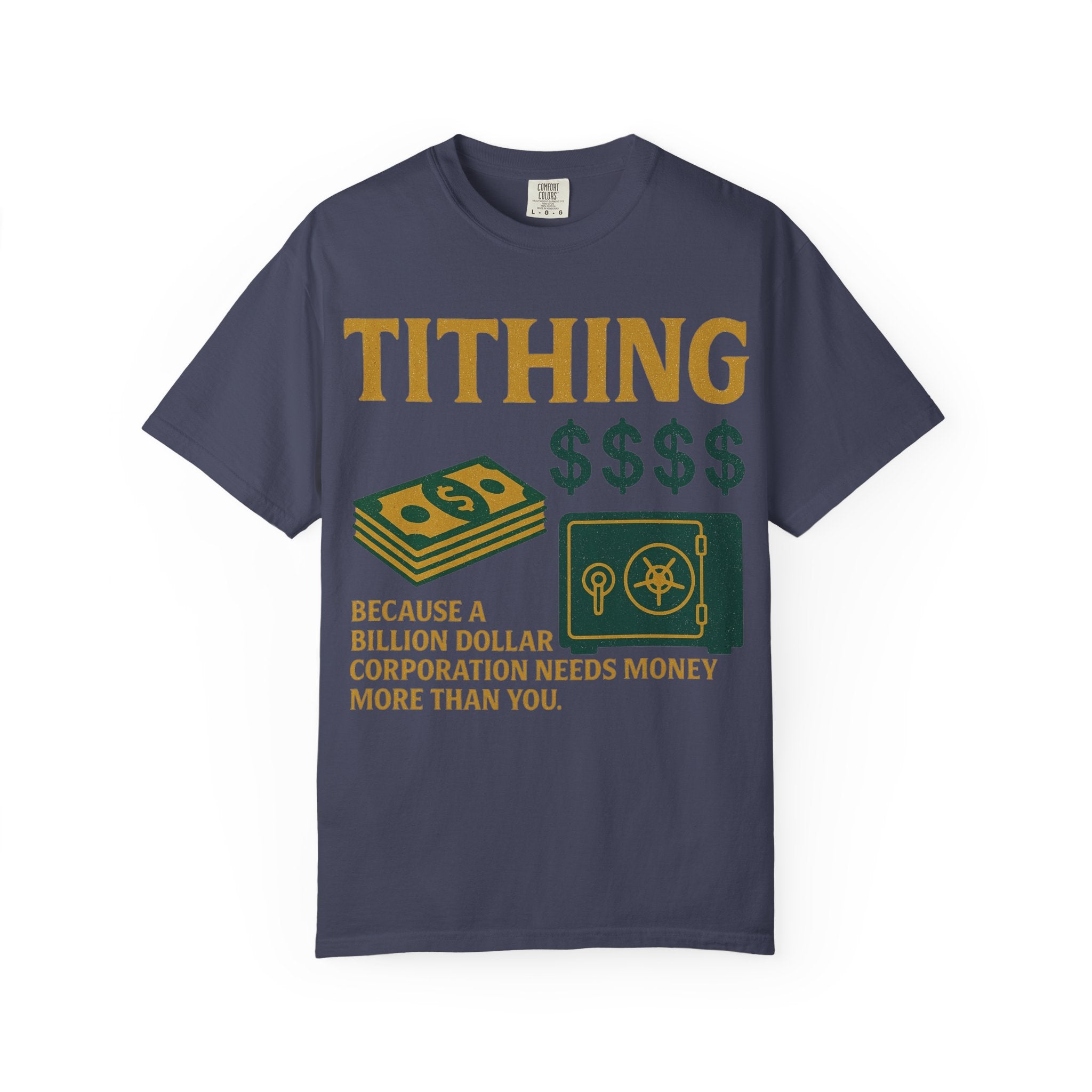 "Corporate Charity" Unisex Garment-Dyed T-shirt