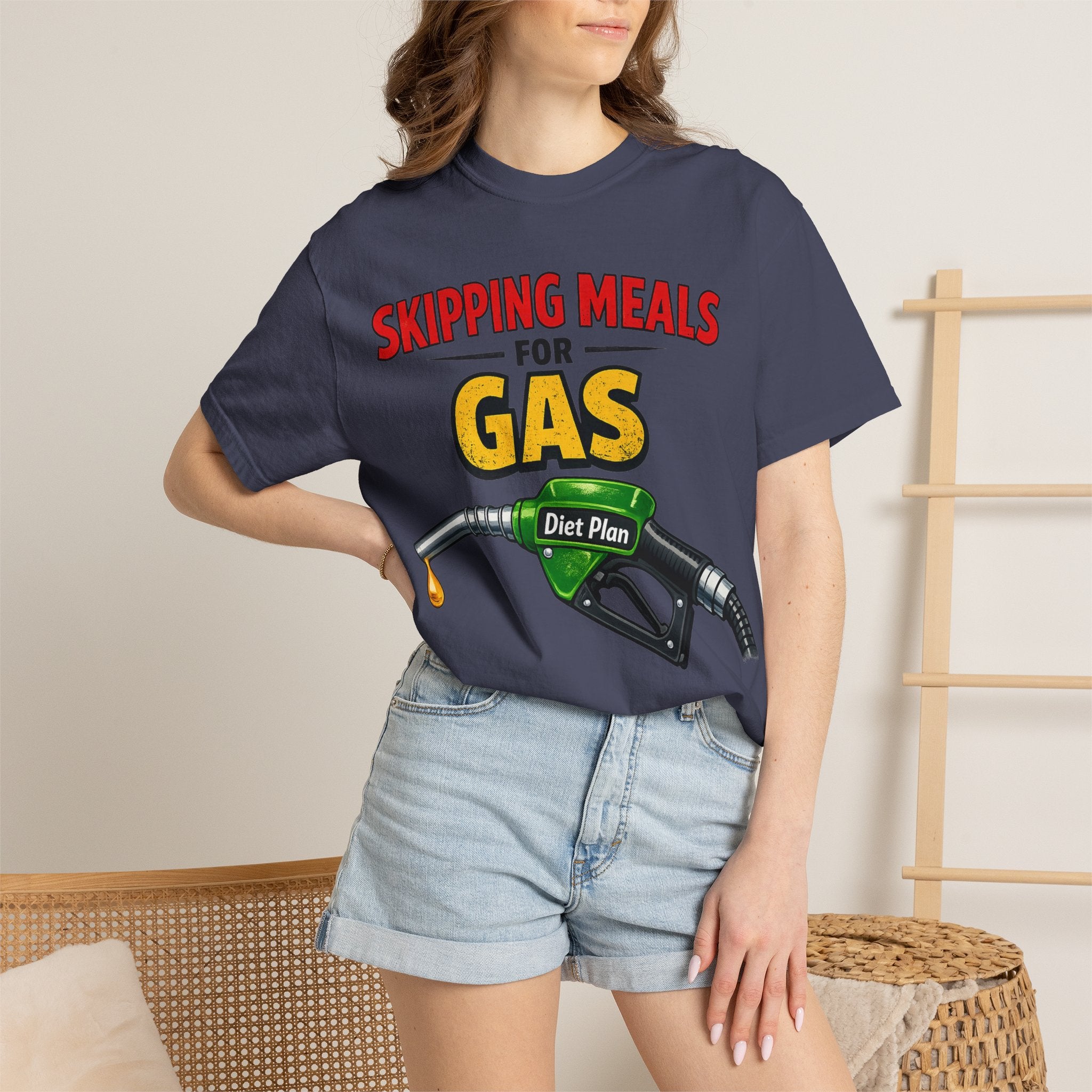 "The High-Octane Diet Plan" Unisex Garment-Dyed T-shirt