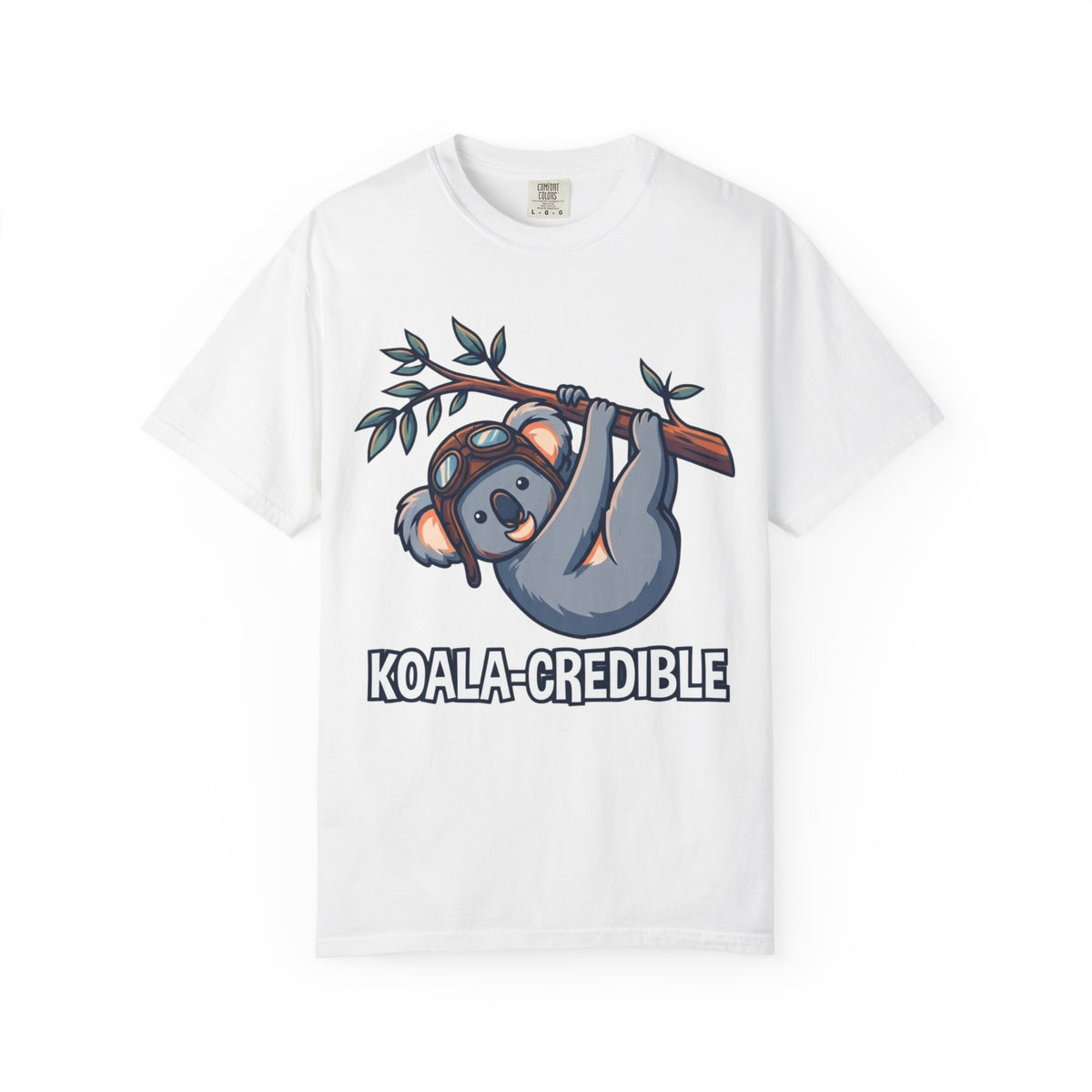 "Koala Credible" Unisex Garment-Dyed Tee