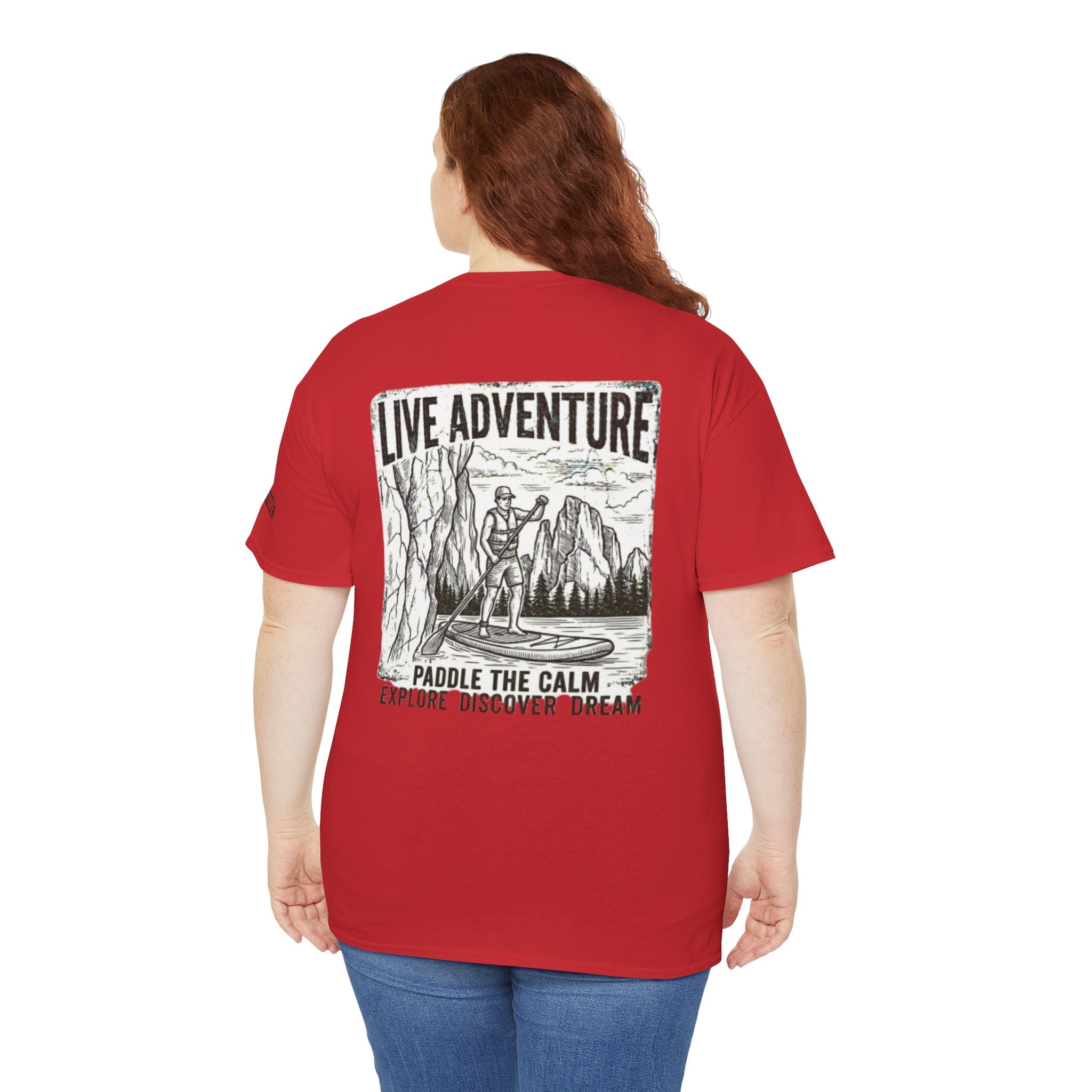 "Live Adventure - Paddle Board" Premium Graphic Tee