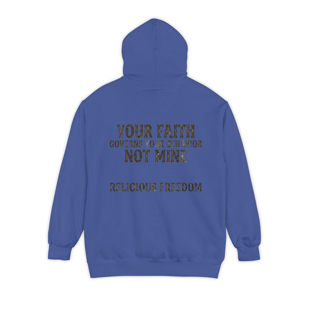 "Religious Freedom" Garment-Dyed Hoodie