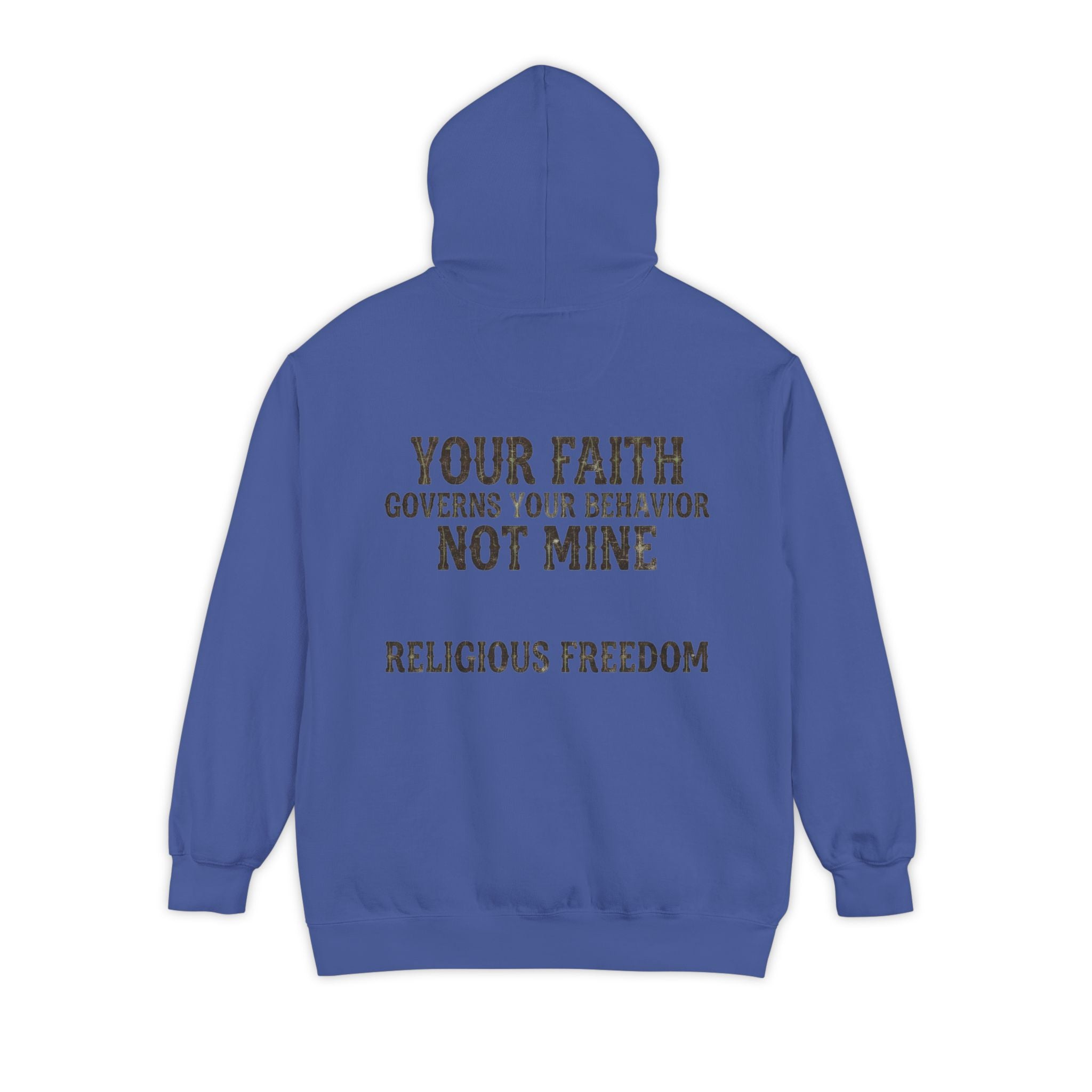 "Religious Freedom" Garment-Dyed Hoodie