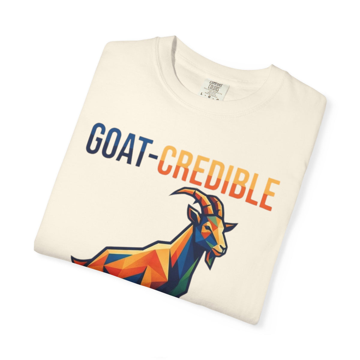 "Goat Credible" Unisex Garment-Dyed Tee