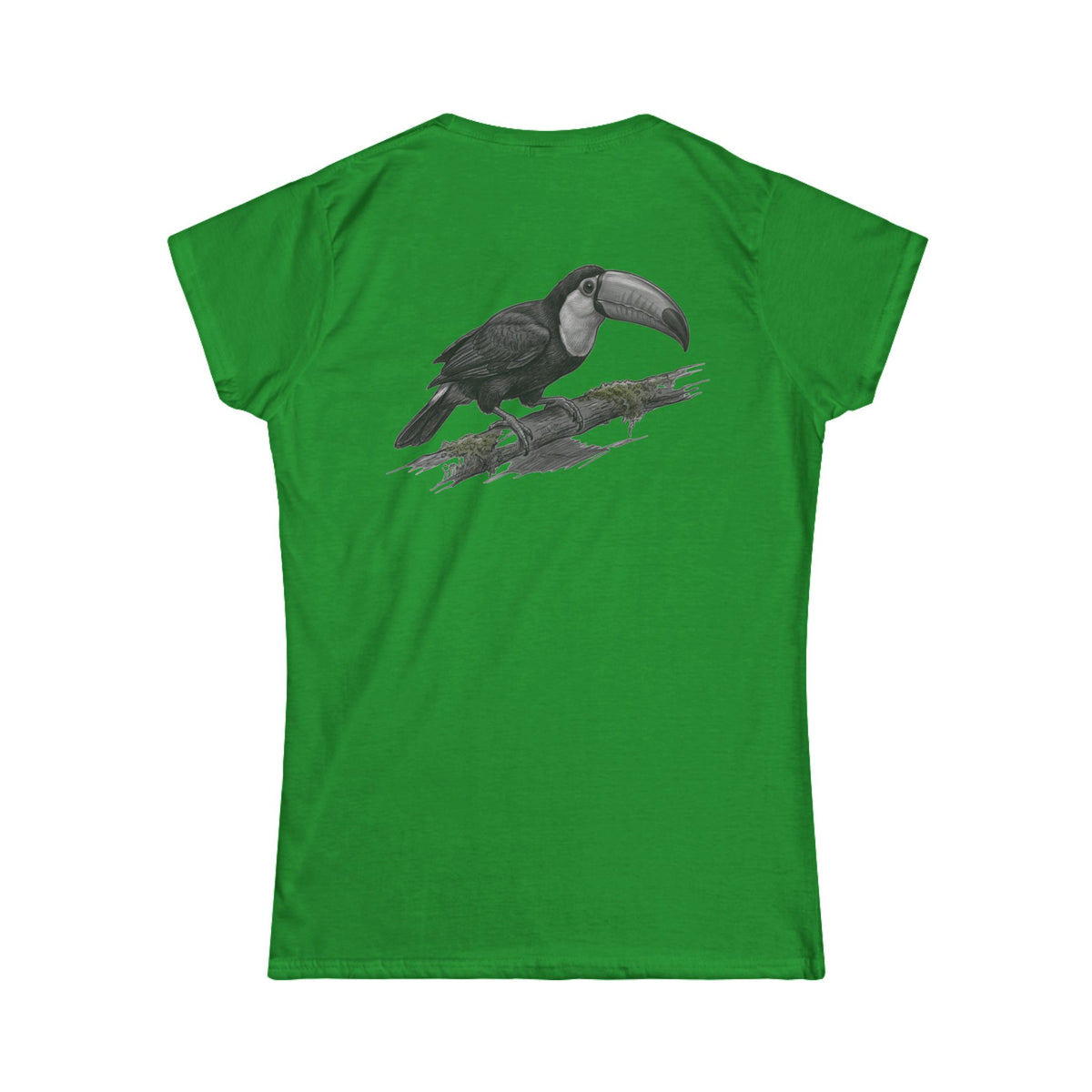 "Pencil Sketch Art Toucan" Women's Tee