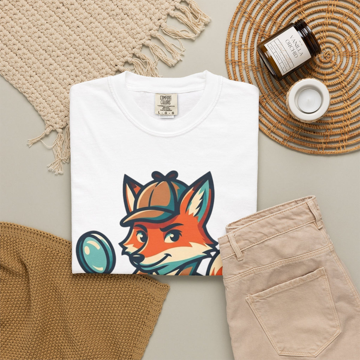 Fox Credible Unisex Garment-Dyed Tee
