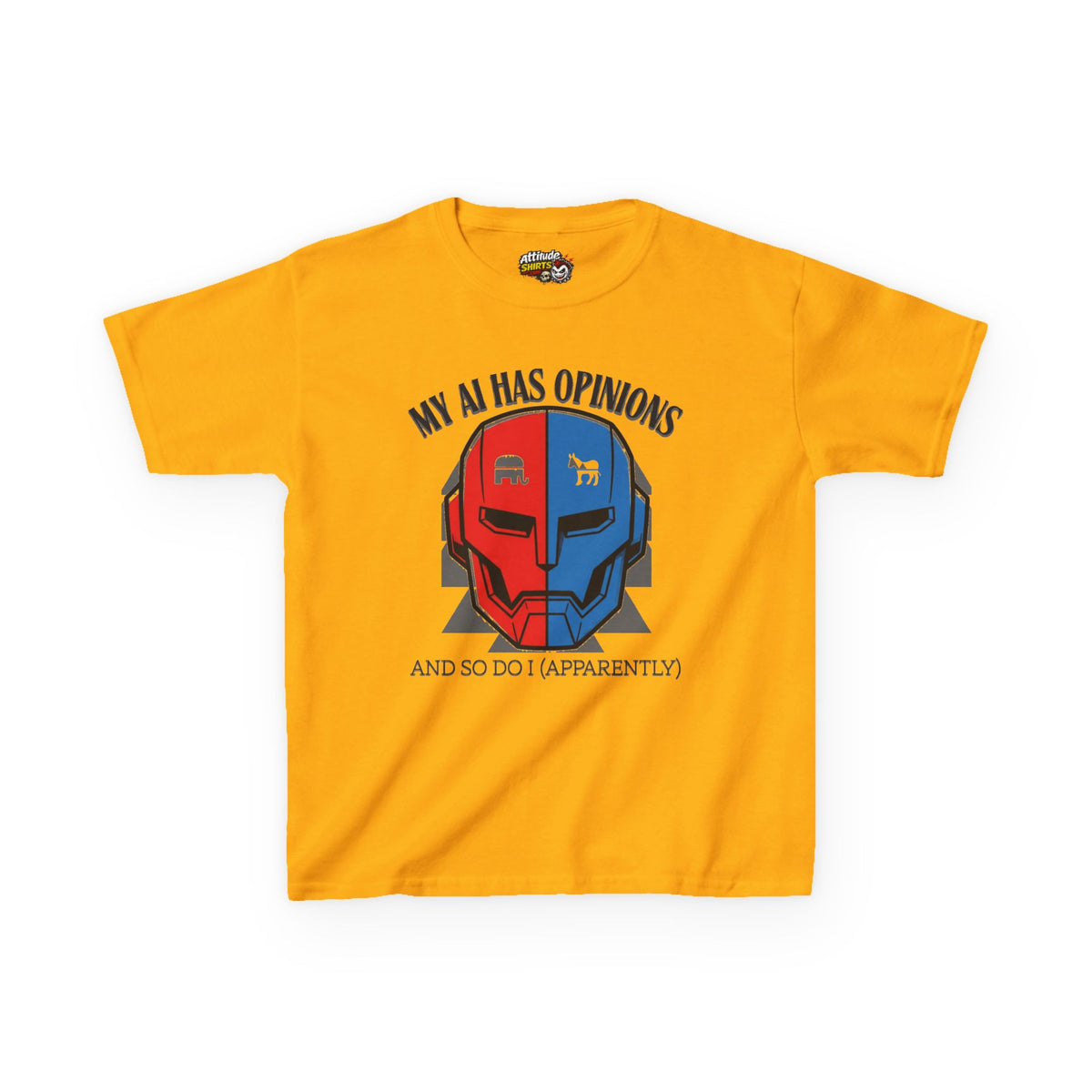 "My AI Has Opinions" Kids Tee
