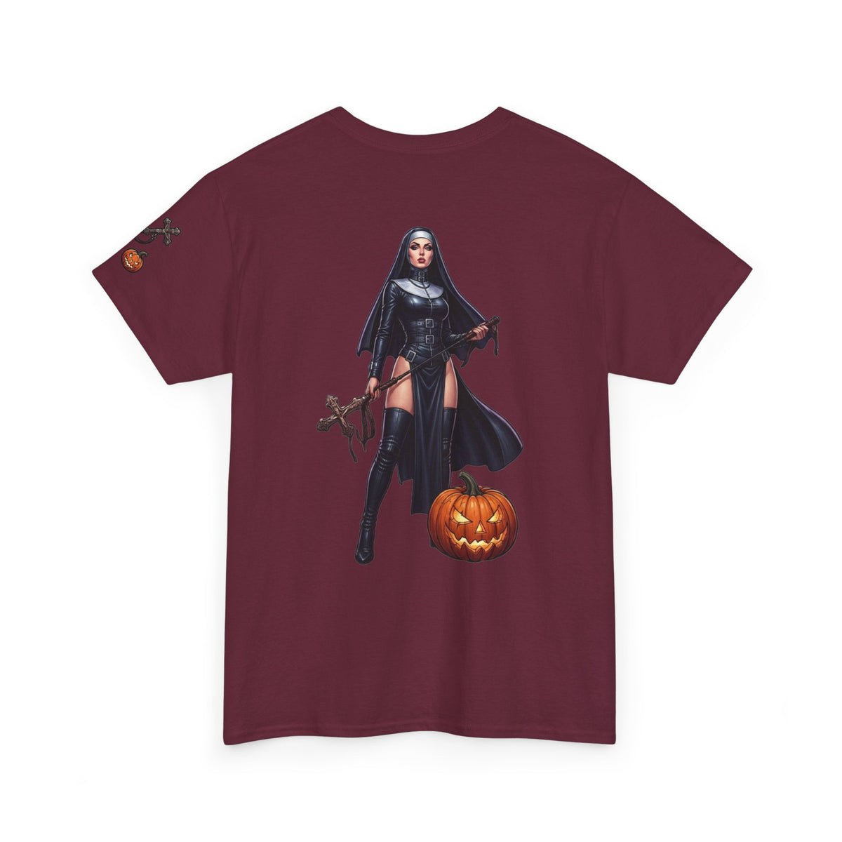 Sexy Halloween Nun Premium Graphic Tee