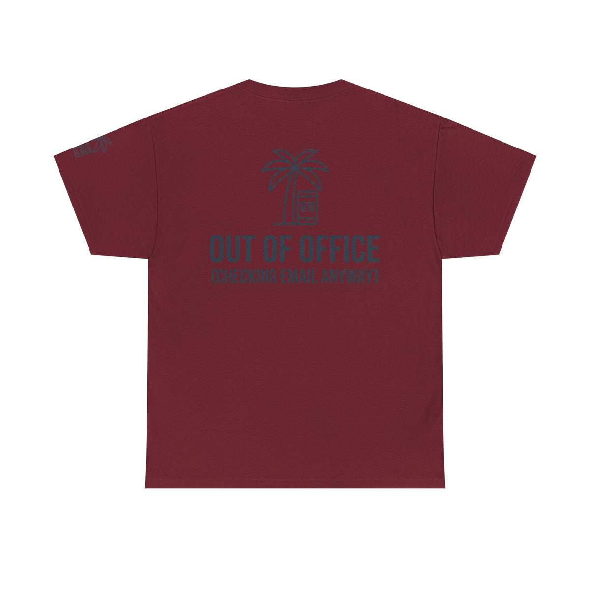 Color: Garnet | Out of Office Premium Graphic Tee