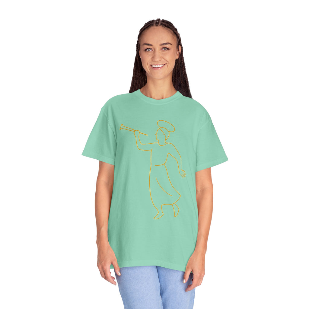 "Angel Moroni" Unisex Garment-Dyed T-shirt