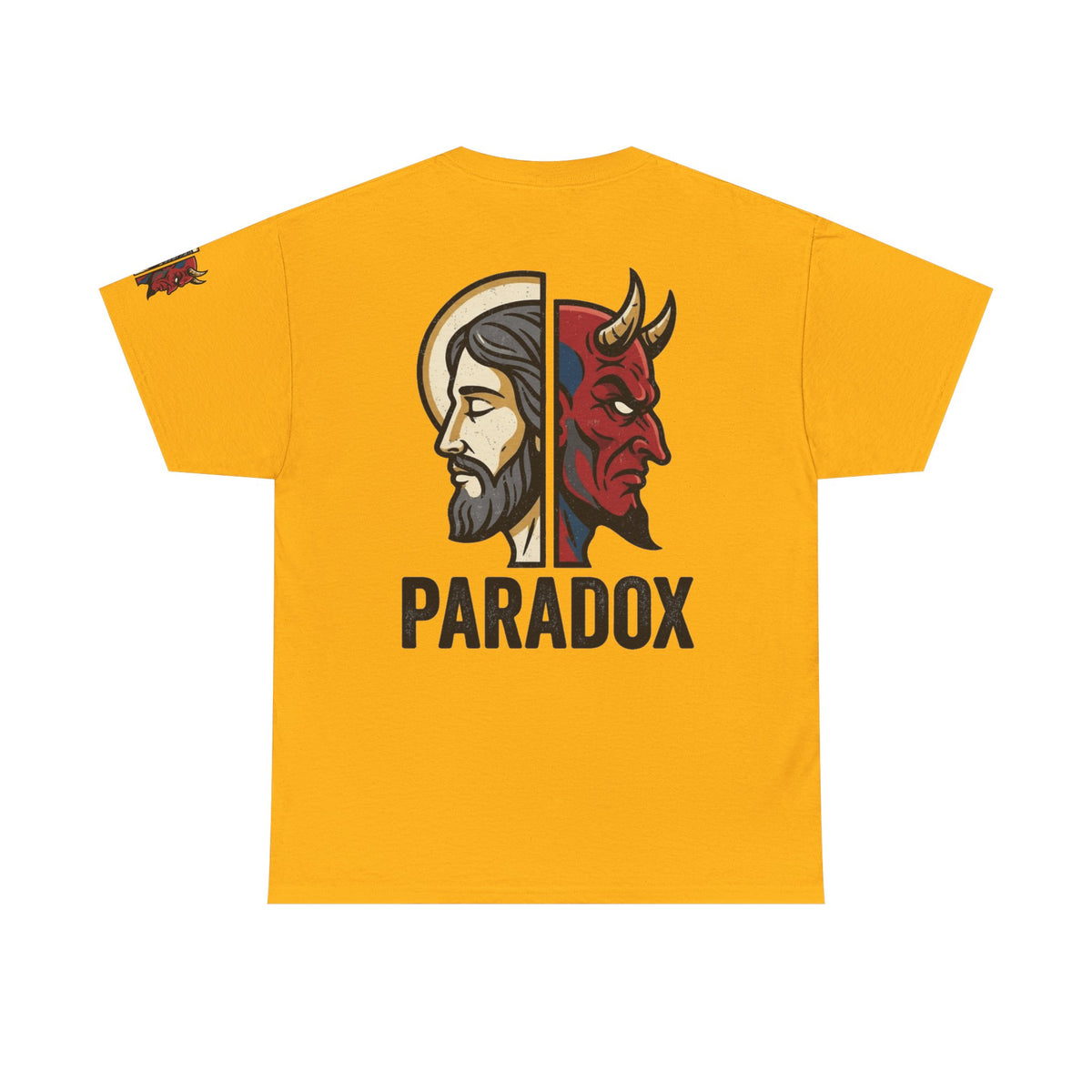 Color: Gold | Paradox Premium Graphic Tee