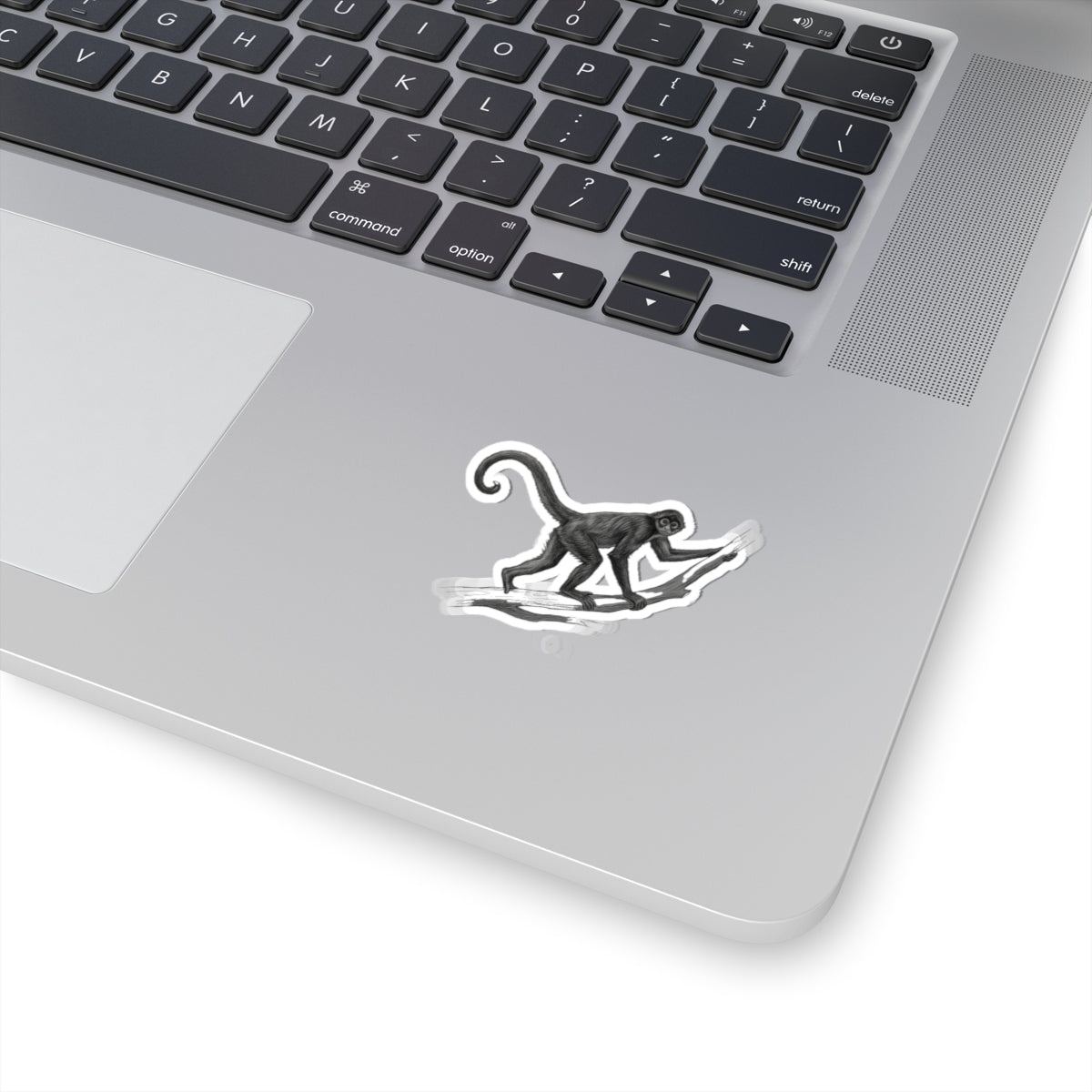 "Pencil Sketch Art Spider Monkey" Sticker — Main