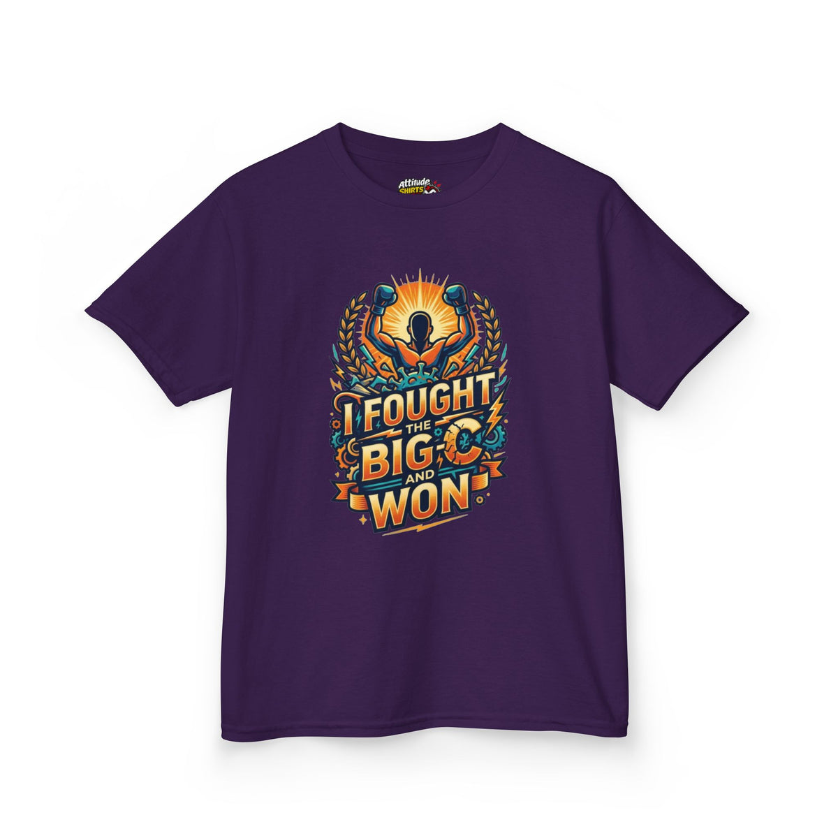 "I Fought The Big C and Won" Kids Tee