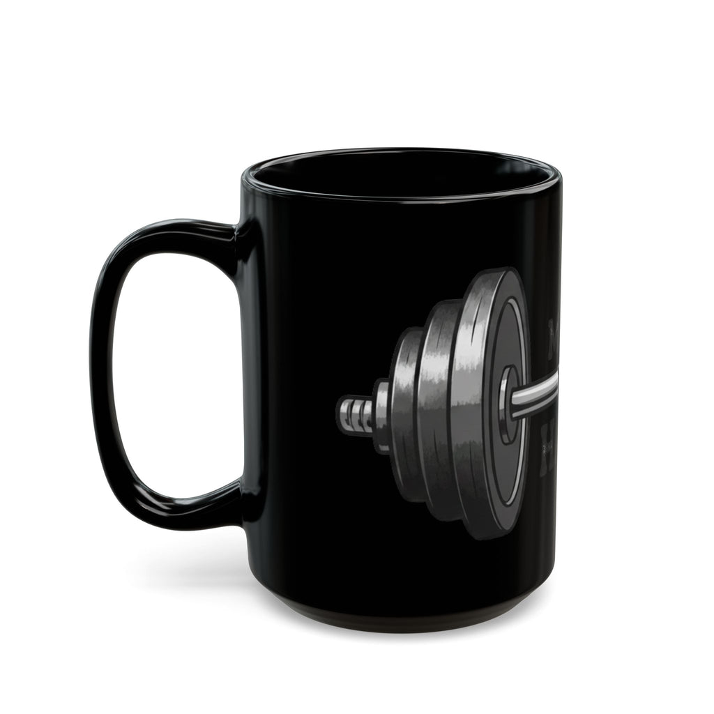 "Make Me Hard" Black Ceramic Mug