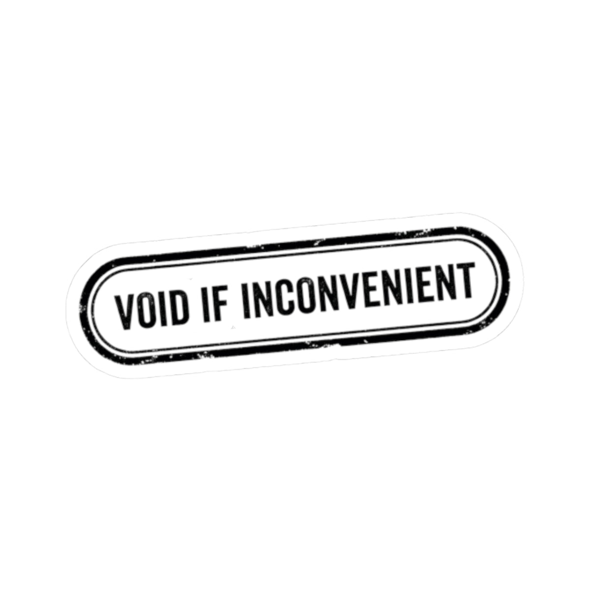 "Conditionally Certified" Sticker