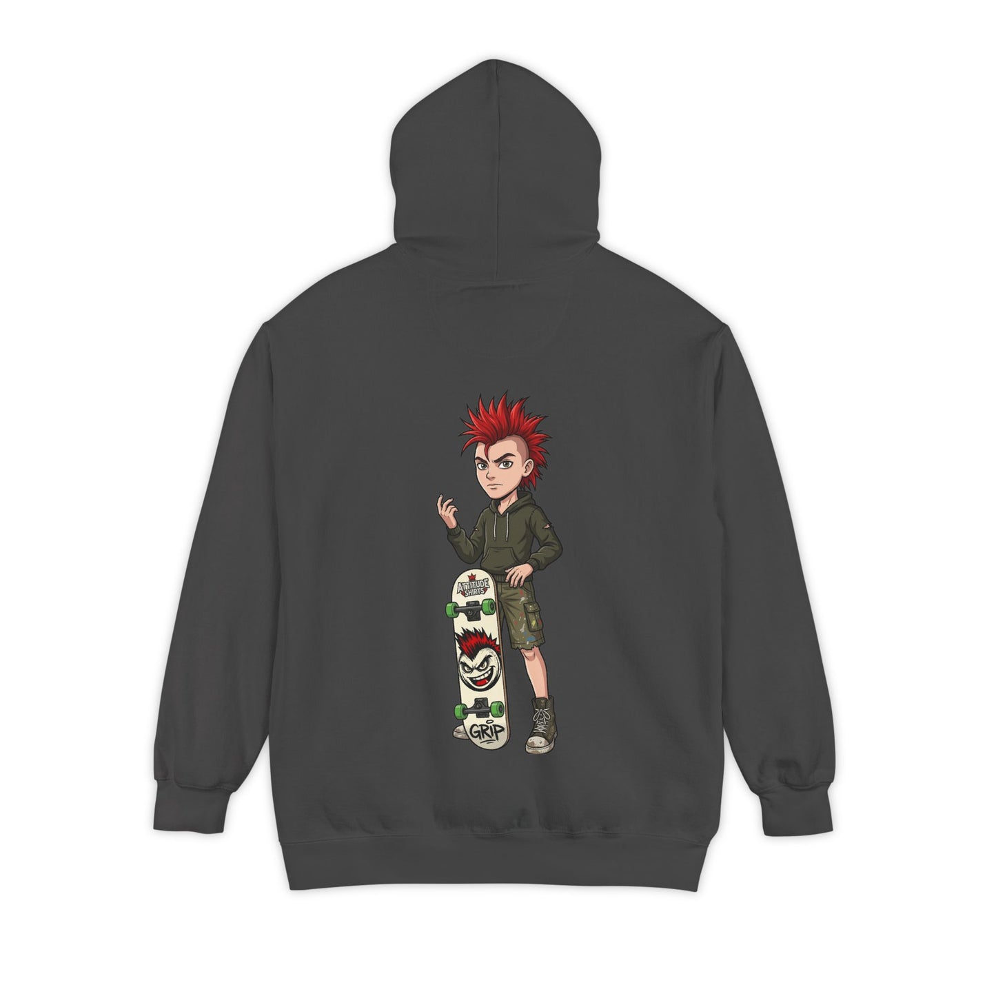 "Skater" Garment-Dyed Hoodie