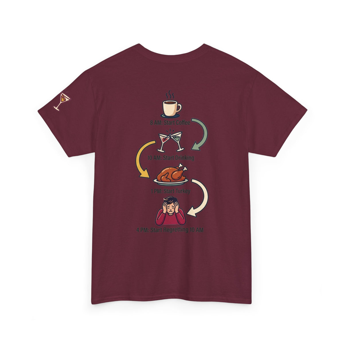 Thanksgiving Regrets Premium Graphic Tee