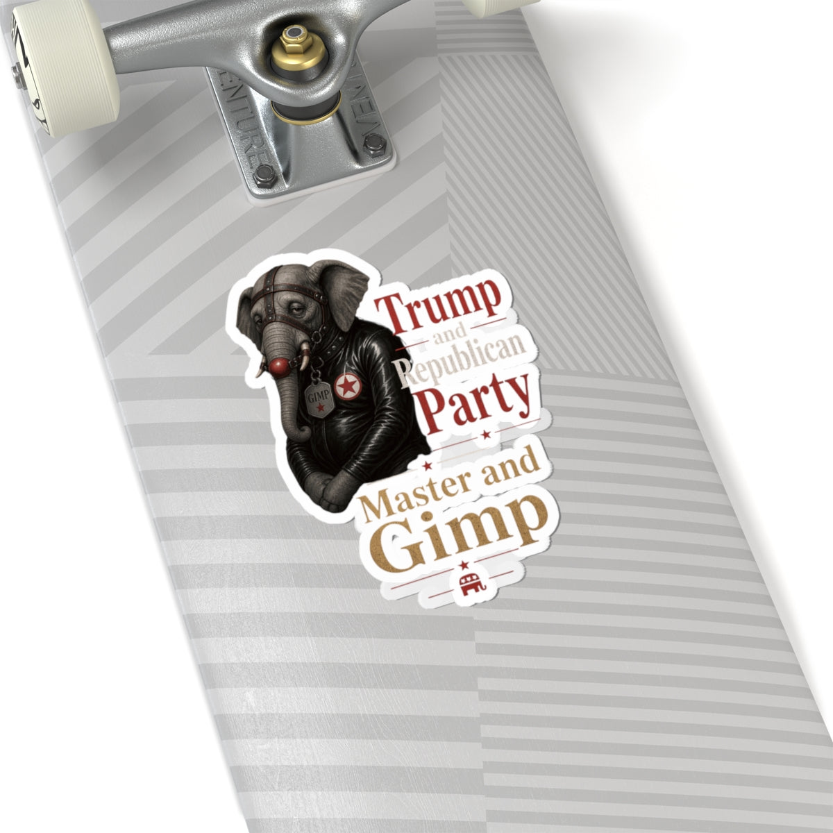"Master and Gimp" Sticker — Main