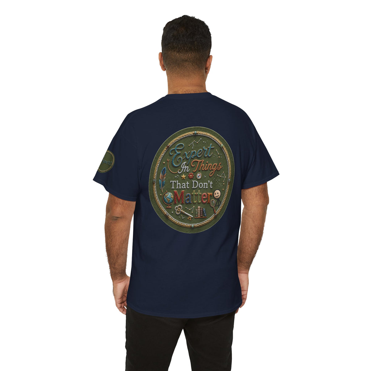 Color: Navy | Expert In Things That Don't Matter Premium Graphic Tee