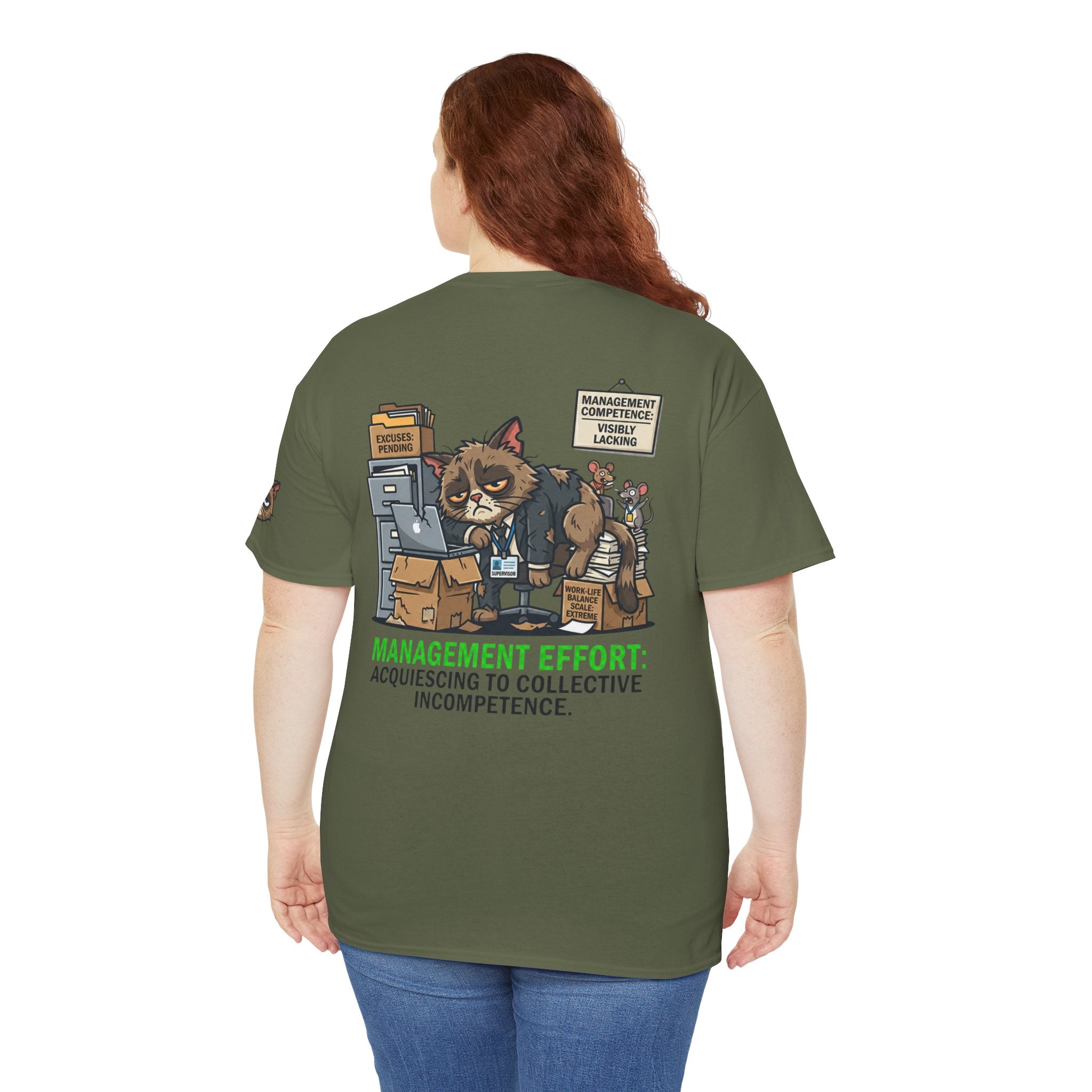 "Acquiescing to Collective Incompetence" Premium Graphic Tee