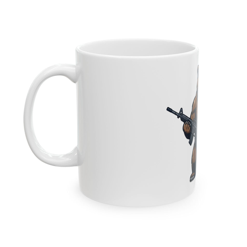 "Right to Arm Bears" White Ceramic Mug — Graphic