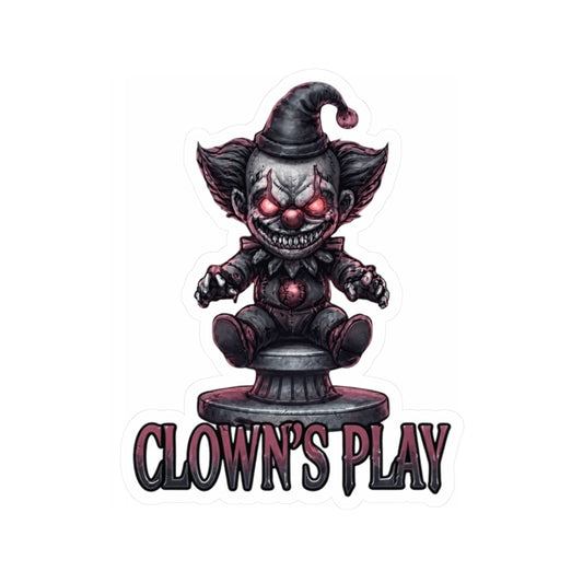 "Clown Play" Sticker — Main