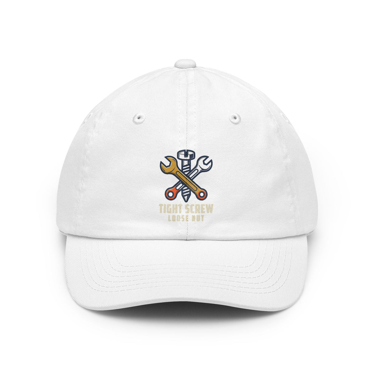 Color: White | Tight Screw and a Loose Nut Dad Hat