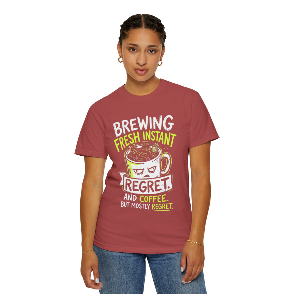 "Instant Regret" Unisex Garment-Dyed Tee