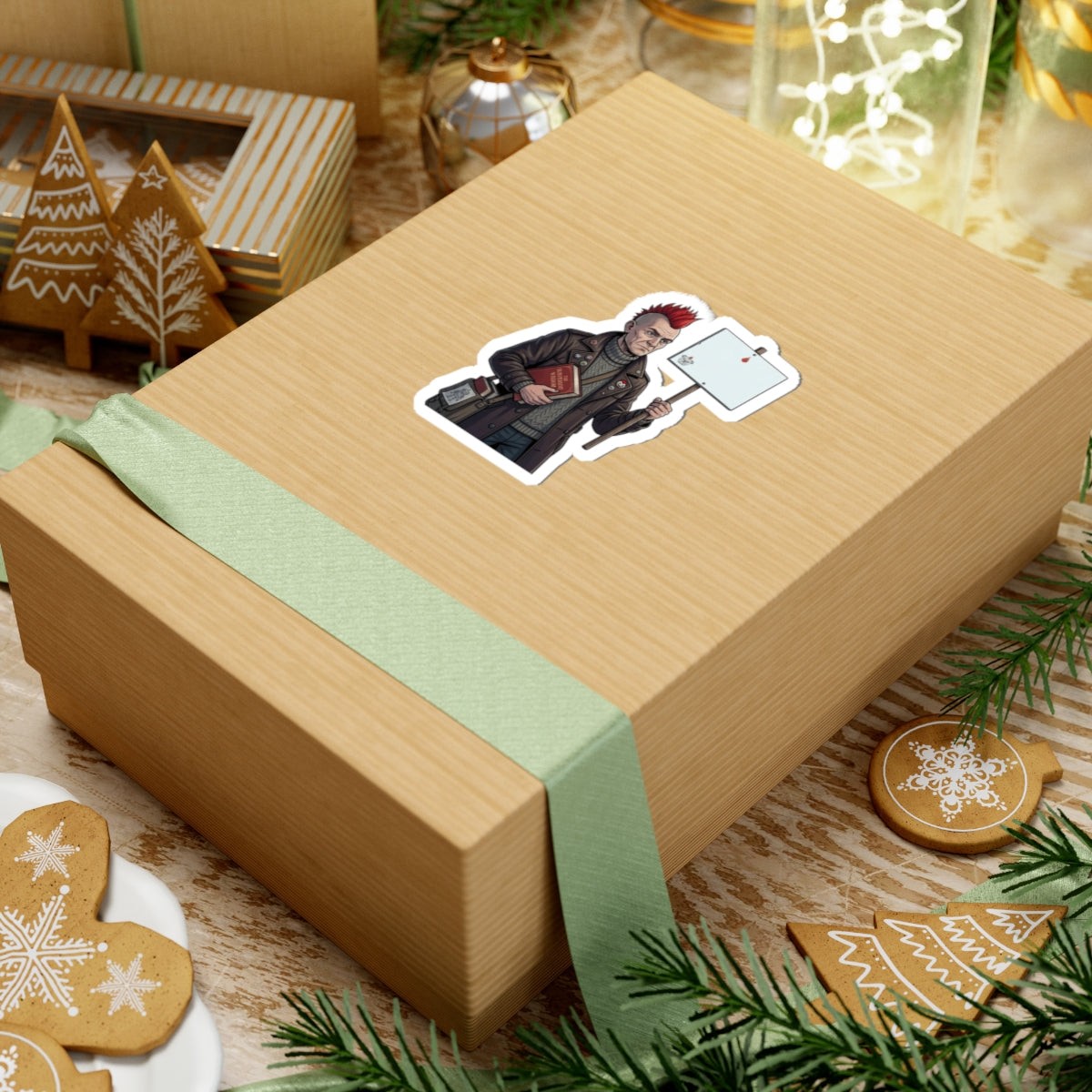 "Quiet" Sticker — Main