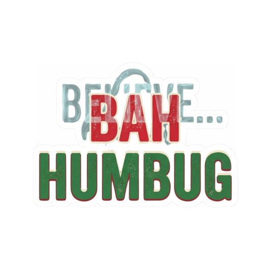 "Bah Humburg" Sticker — Main
