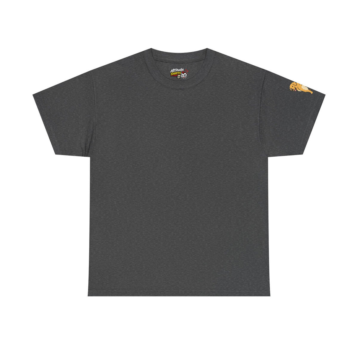 Color: Dark Heather | Nice Tail Premium Graphic Tee