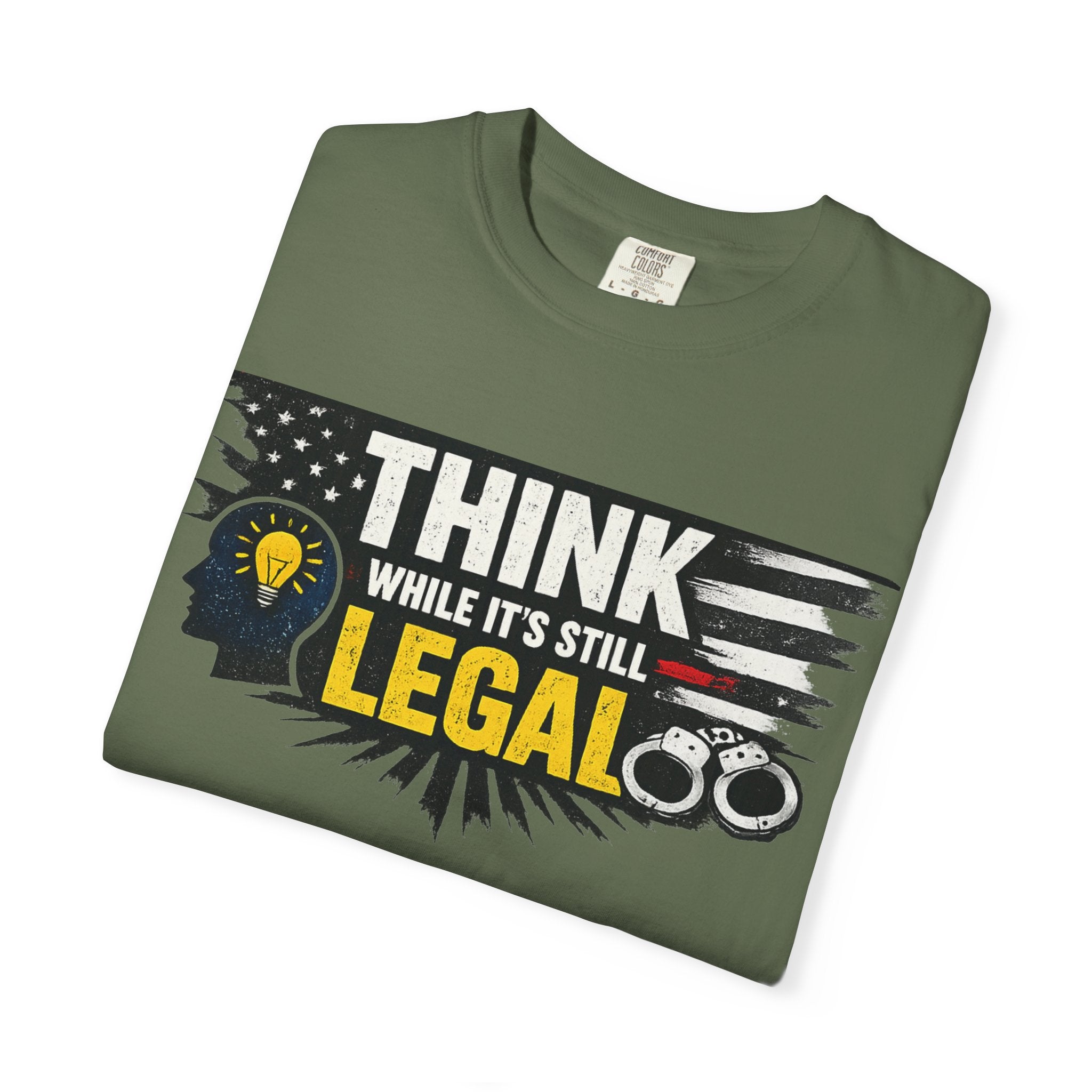 "The Endangered Species Act (For Your Brain)" Unisex Garment-Dyed T-shirt