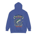 "Never Leave A Good Hole" Garment-Dyed Hoodie