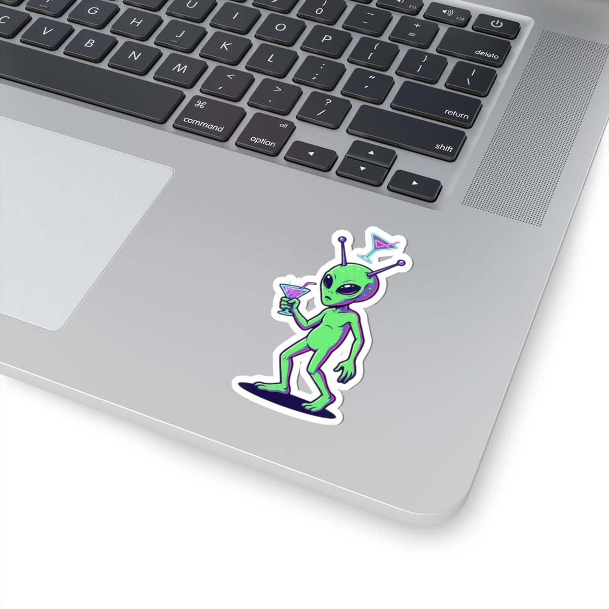 "Drunk Alien" Sticker — Main