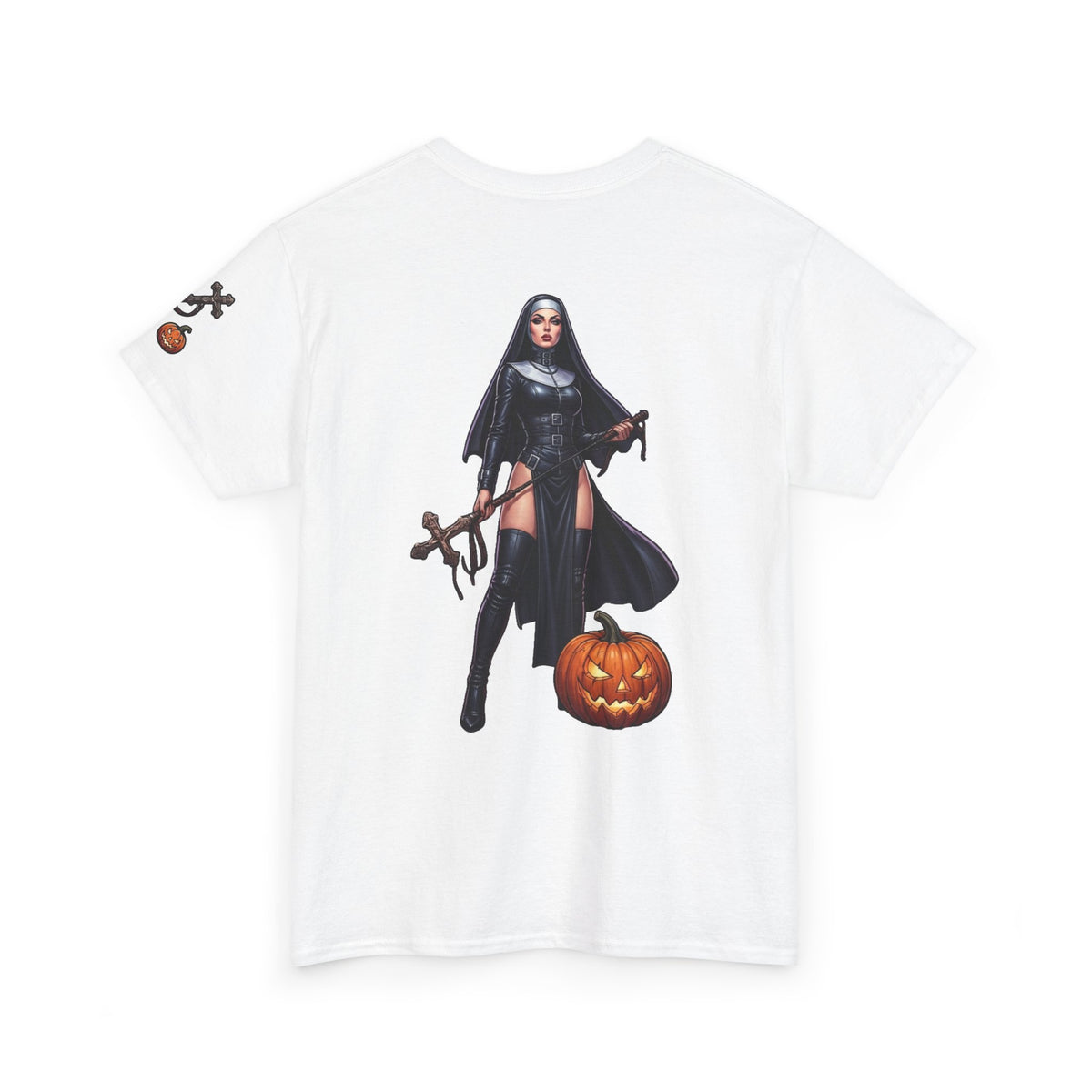 Sexy Halloween Nun Premium Graphic Tee
