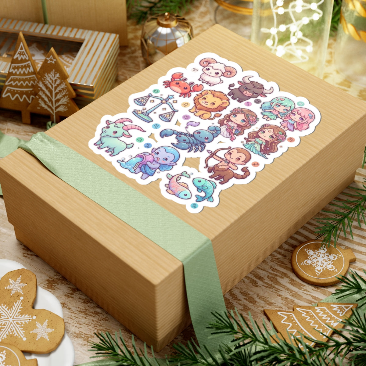 "Cute Chibi Zodiac" Sticker — Main