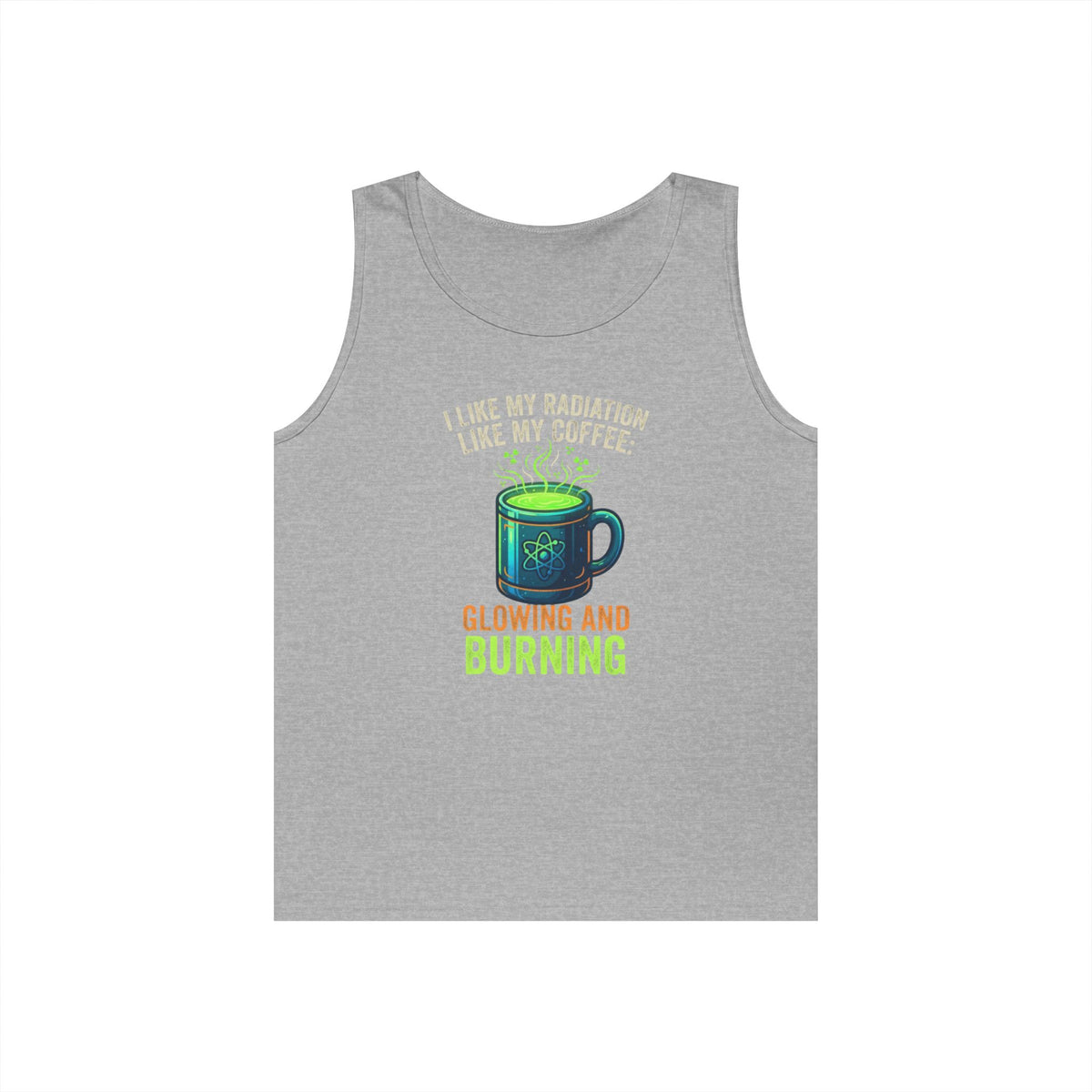Color: Sport Grey | I Like My Radiation Like My Coffee Tank Top