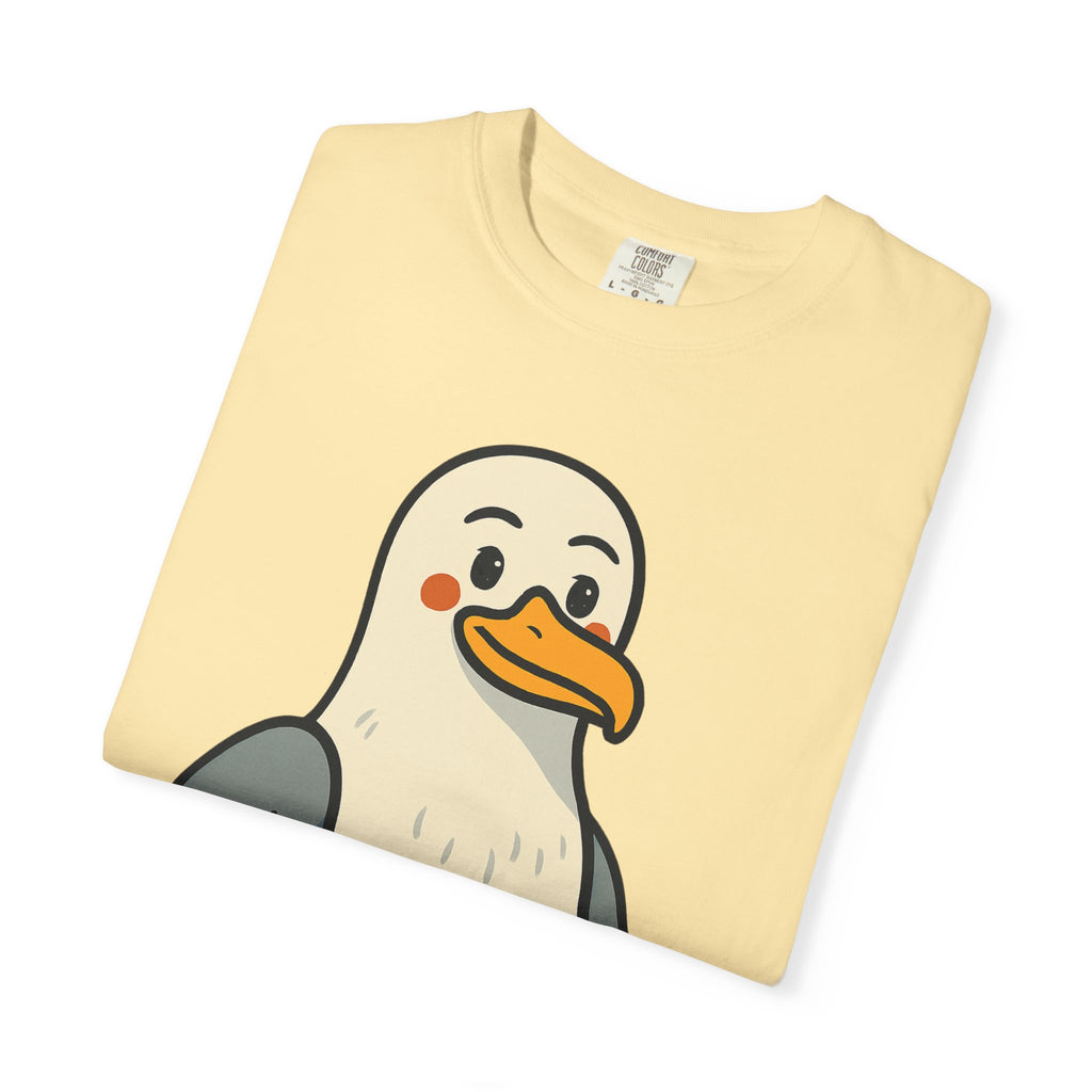 "Utah Seagull - When One Wife Isn't Enough" Unisex Garment-Dyed T-shirt