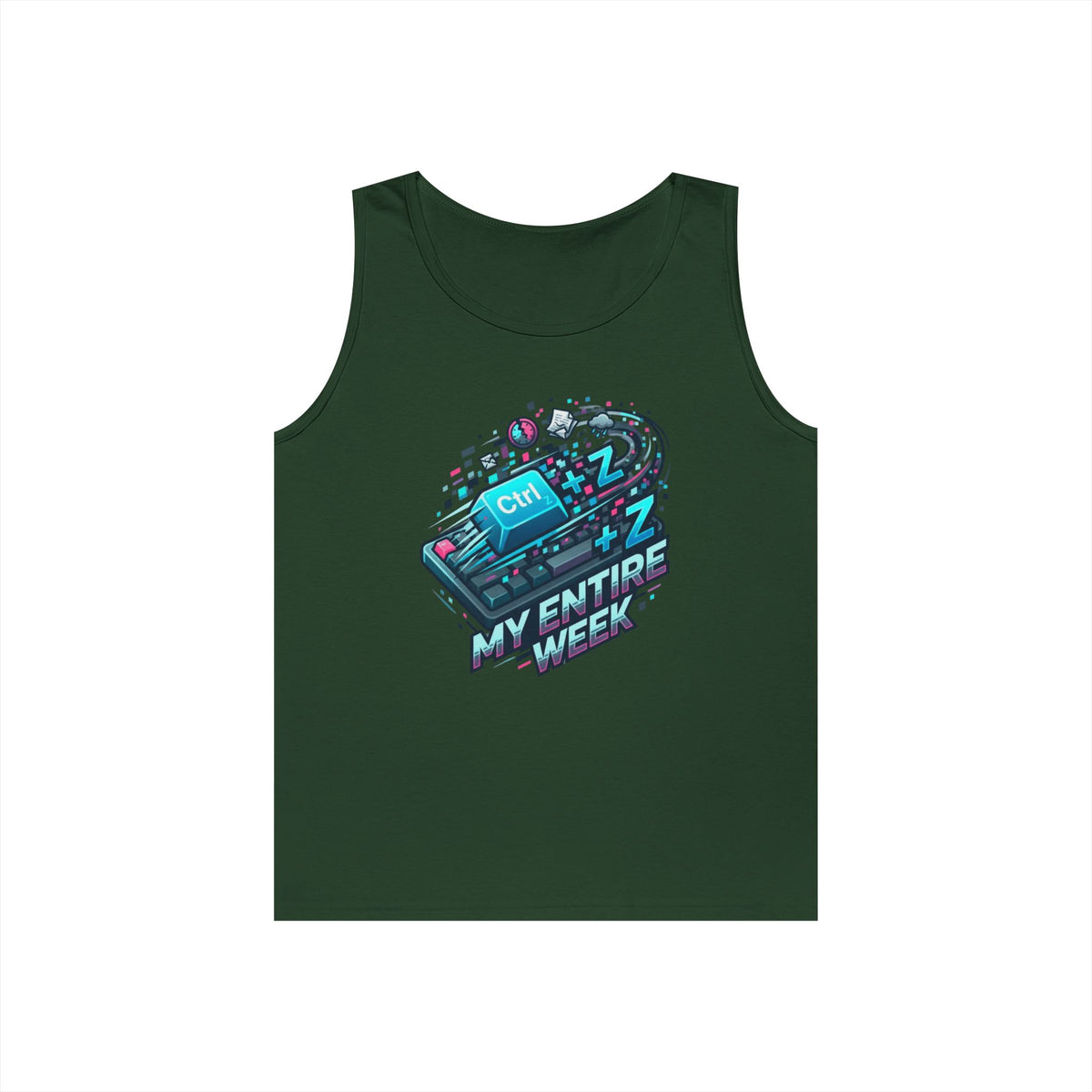 "CTRL Z My Entire Week" Tank Top