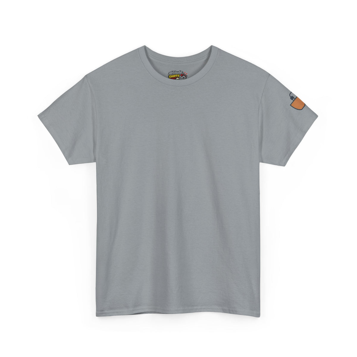 Color: Gravel | Social Battery Premium Graphic Tee