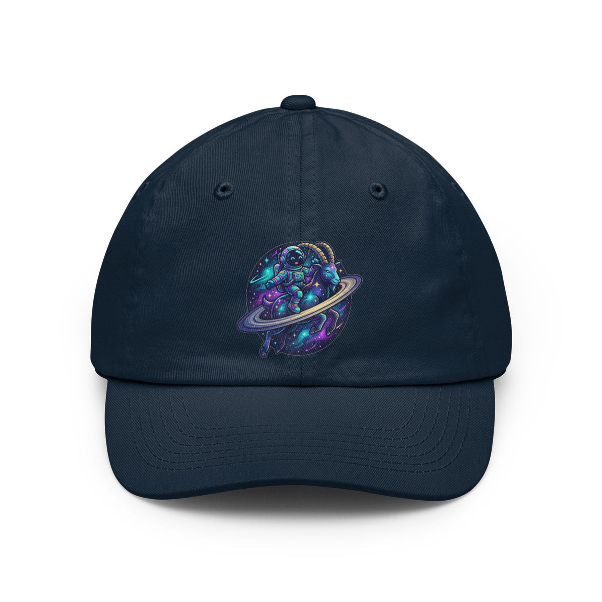 Color: Navy | Space Explorer Capricorn Dad Hat