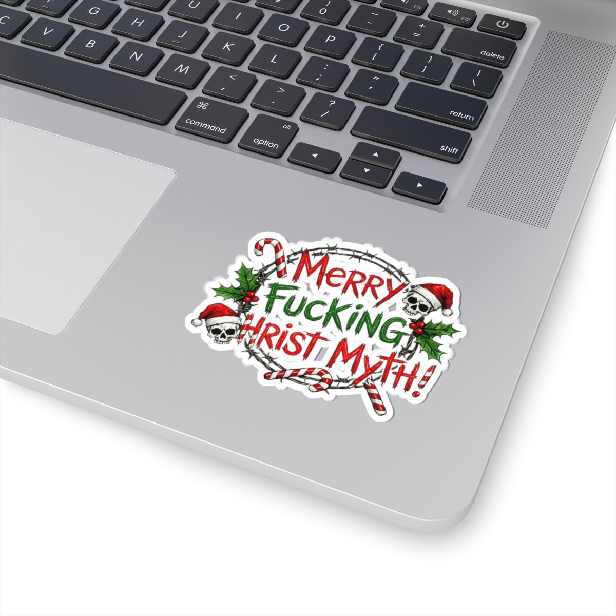 The Christ Myth Files | Kiss-Cut Sticker — AttitudeShirts
