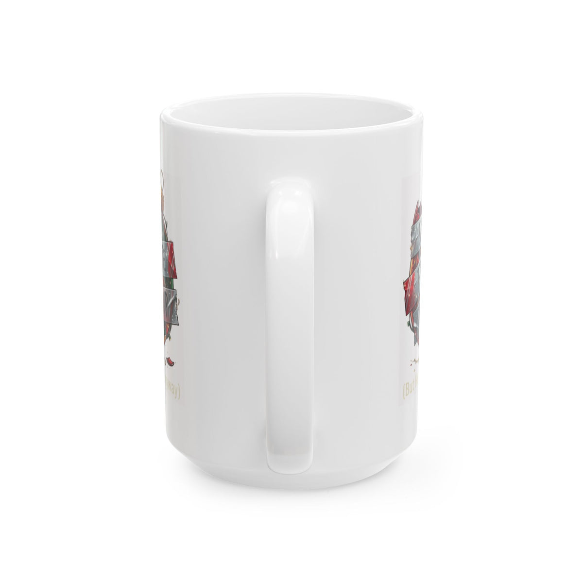"Santa's Favorite Screw Up" White Ceramic Mug