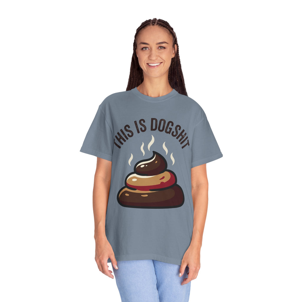 "This is Dogshit" Unisex Garment-Dyed Tee