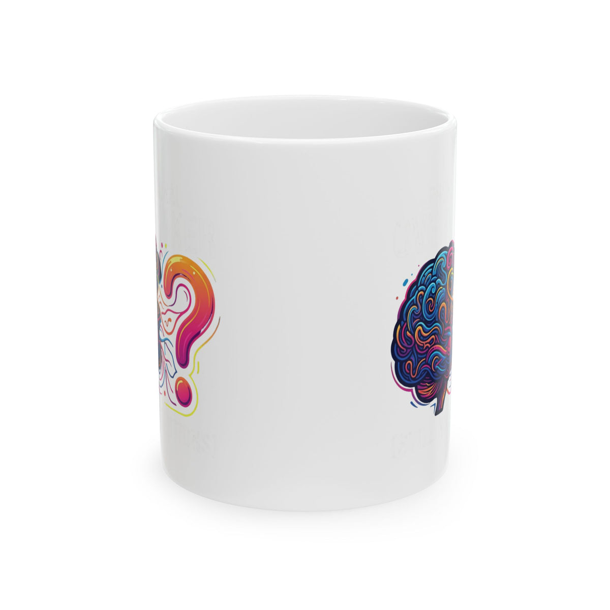 "Professional Overthinker" White Ceramic Mug