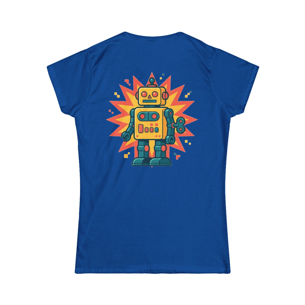 Color: Royal | Toy Robot Women's Tee